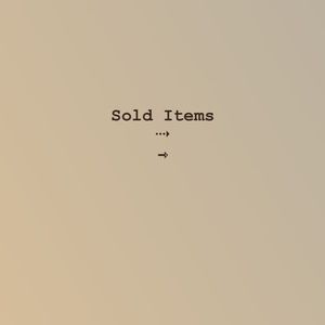 Items from here down have all been sold.